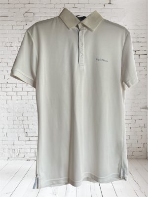 EQUITHEME - Polo de concours MC Blanc T.S