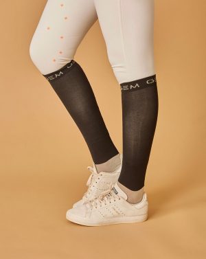 GEM - Chausettes "Love" Noir
