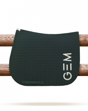 GEM - Tapis de selle "TEN" Vert sapin