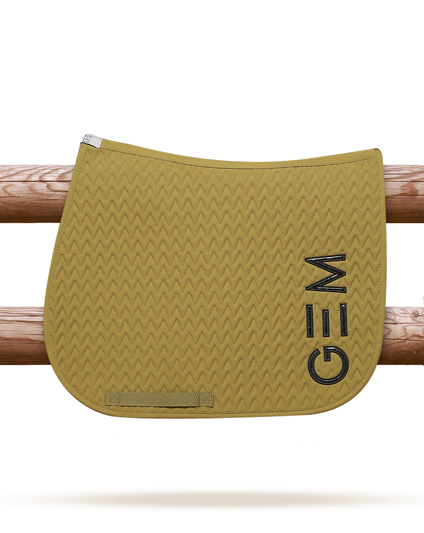 GEM - Tapis de selle "TEN" Épice