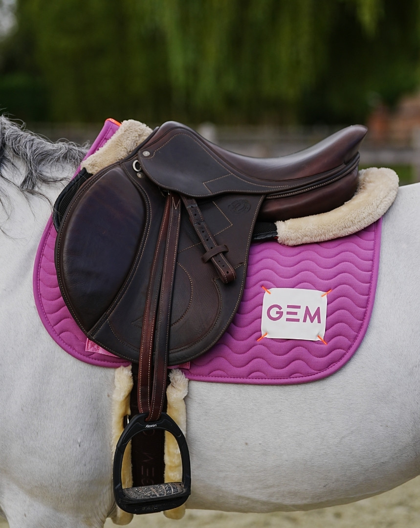 GEM - Tapis de selle "Touc Touc" Rose – Image 2