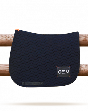 GEM - Tapis de selle "Touc Touc" Marine