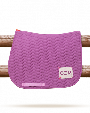 GEM - Tapis de selle "Touc Touc" Rose