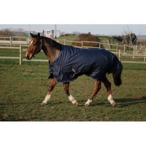 EQUITHEME - Couverture "Classic 600D" Marine