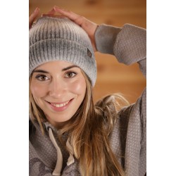 PENELOPE - Bonnet "Mila" Gris chiné – Image 3