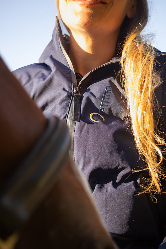 OPTITRO - Doudoune "Marguerite" Marine – Image 4