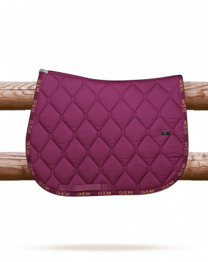 GEM - Tapis de selle "LOVE" Violet