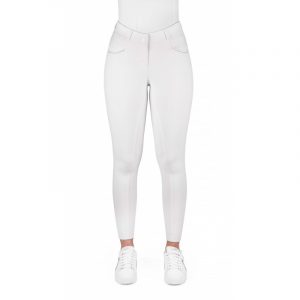 EQUITHEME - Pantalon de concours "Carly" Blanc
