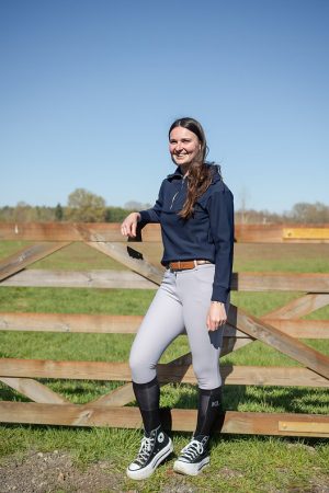 OPTITRO - Pantalon "Ilma" Gris perle