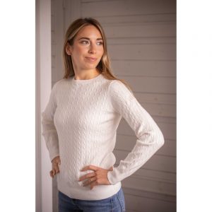 PENELOPE - Pull "Virginia" Écru
