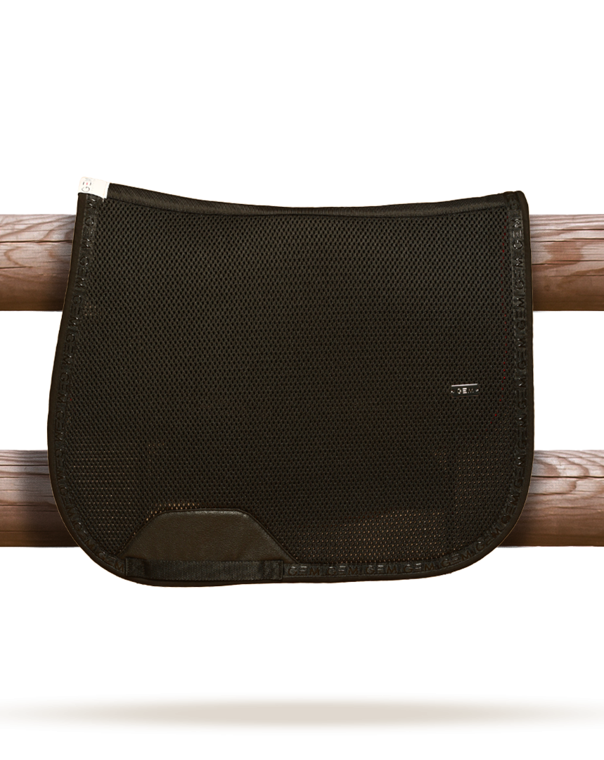 GEM - Tapis de selle "Mesh" Noir/Noir