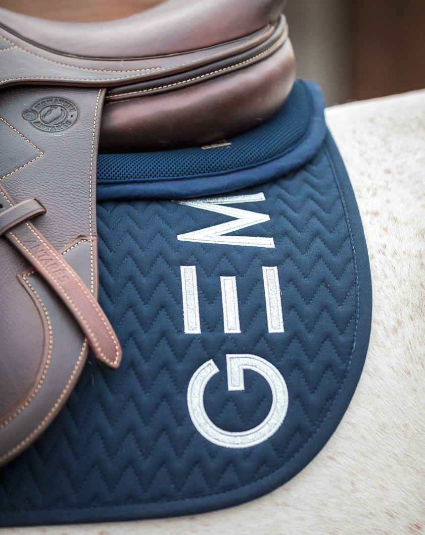 GEM - Tapis de selle "TEN" Marine – Image 3