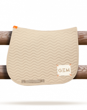 GEM - Tapis de selle "Touc Touc" Sable