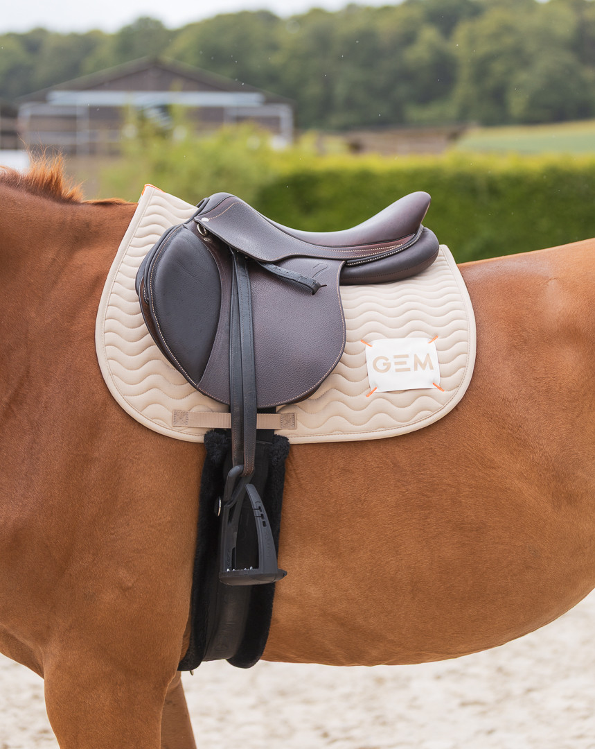 GEM - Tapis de selle "Touc Touc" Sable – Image 2