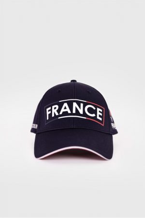 HARCOUR - Casquette "Flight France" Marine