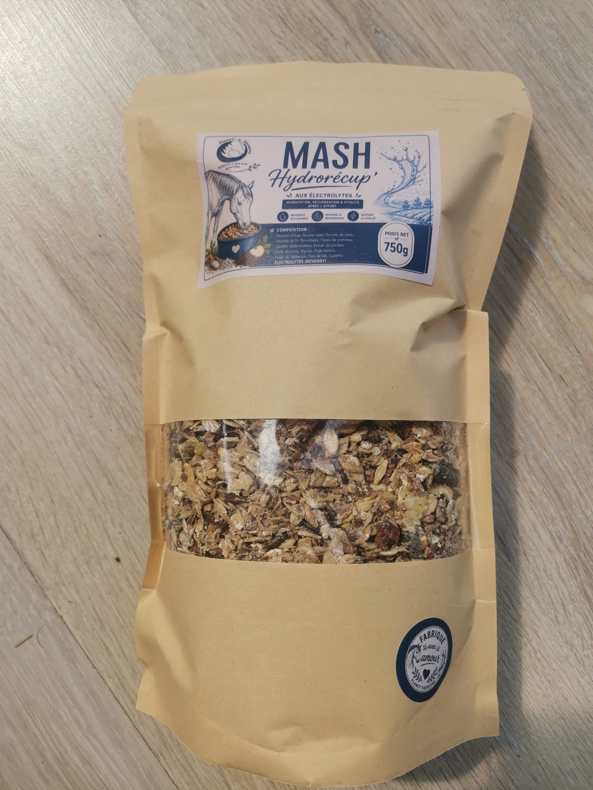 PLANET'EQUESTRE - Mash "Hydrorécup" 750gr