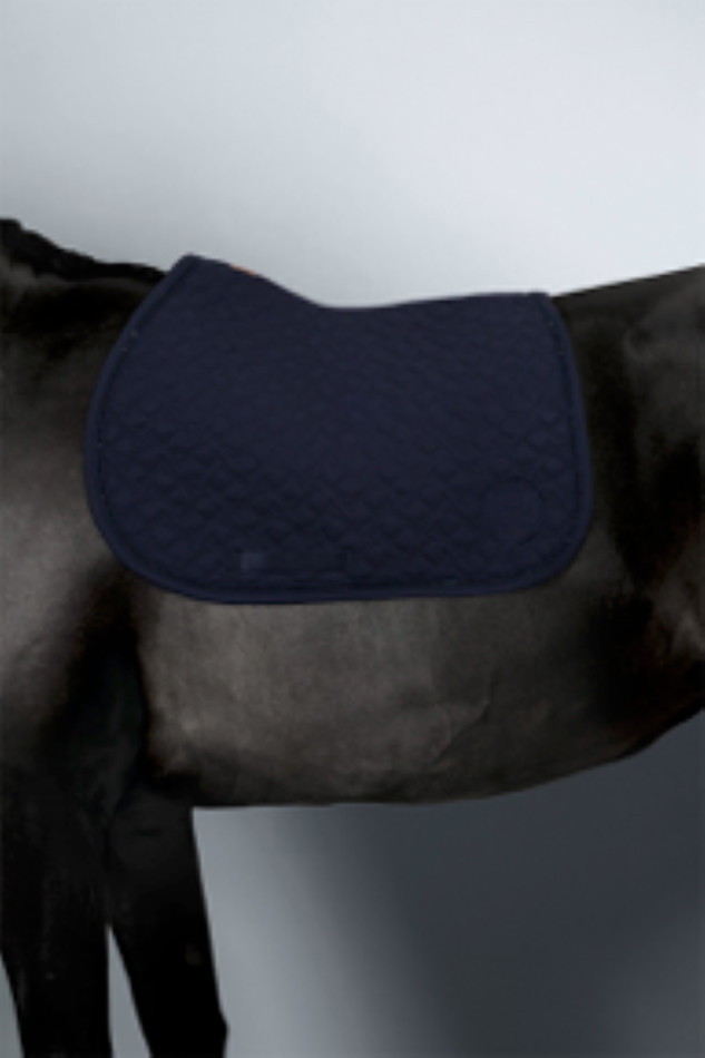 HARCOUR - Tapis de selle "Saphir" Marine – Image 5