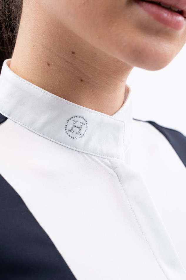 HARCOUR - Polo de concours "Shine" Marine – Image 2
