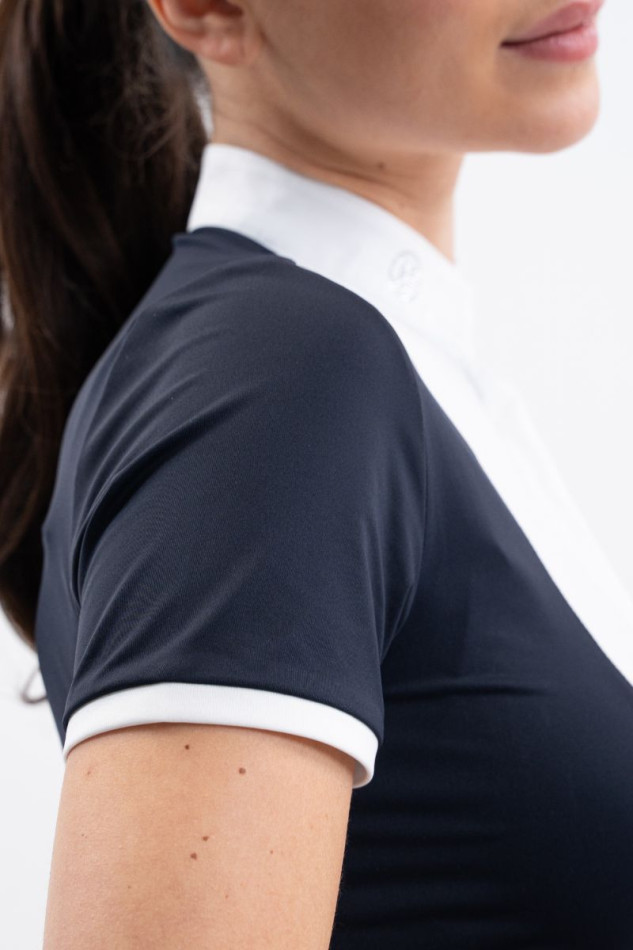 HARCOUR - Polo de concours "Shine" Marine – Image 4