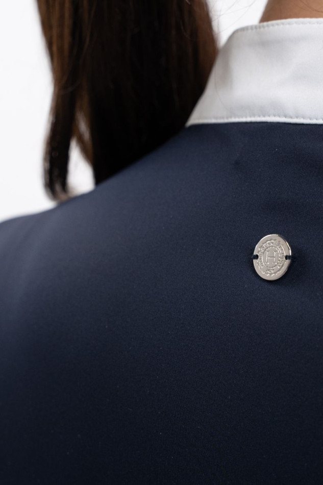 HARCOUR - Polo de concours "Shine" Marine – Image 5