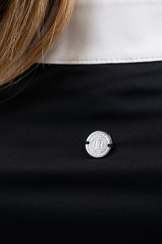 HARCOUR - Polo de concours ML "Stella" Noir – Image 4