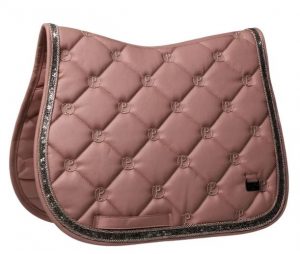TRIPLE - Tapis de selle "Pinky" Rose