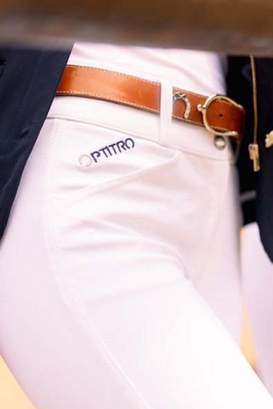 OPTITRO - Pantalon de concours "Ilma" Blanc – Image 3