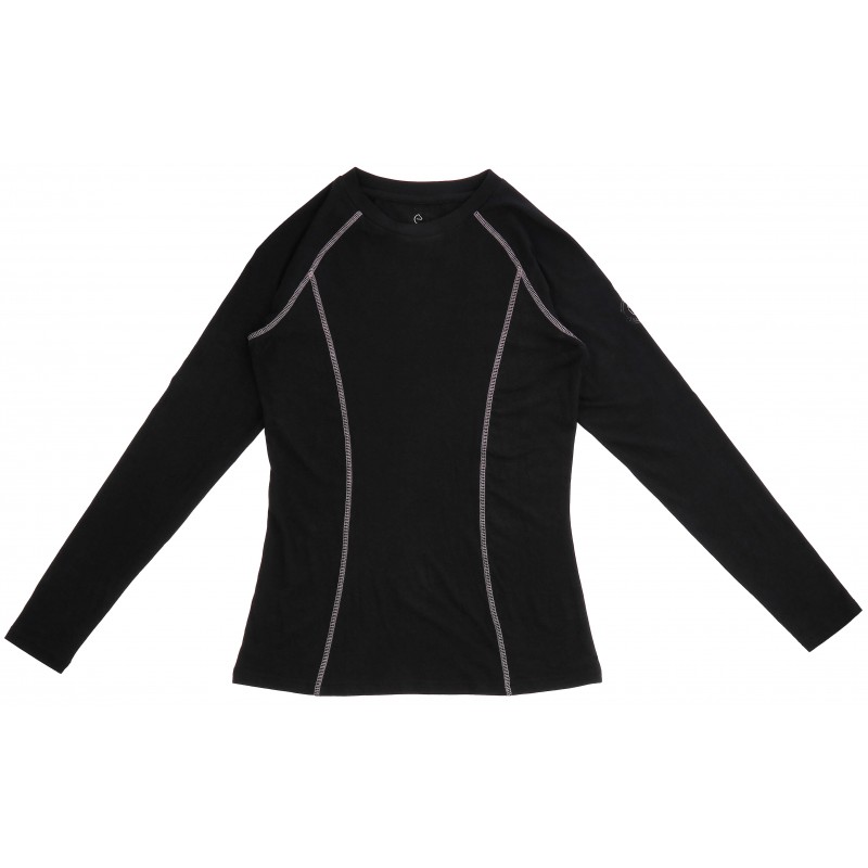 EQUITHEME - Baselayer "Stella Je t'aime" Noir/Gris/Bleu