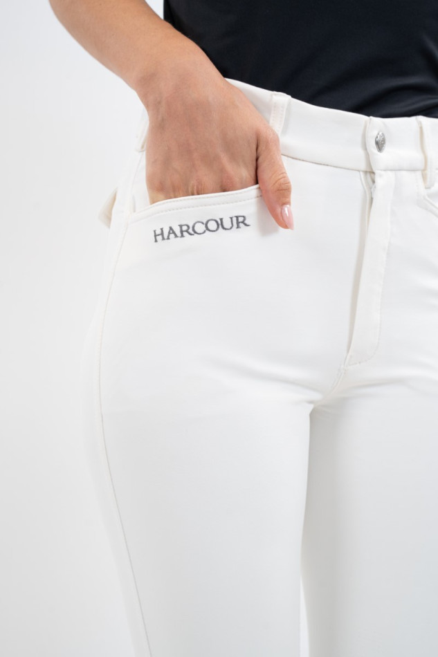 HARCOUR - Pantalon de concours "Costaso" Blanc – Image 4