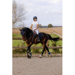 EQUITHEME - Legging Je t'aime "Flora" Blanc