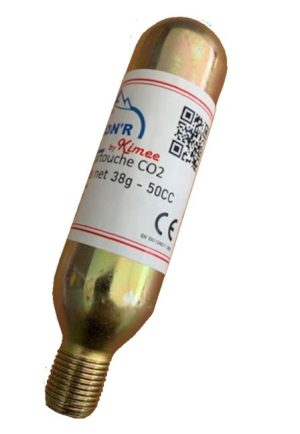 KIMEE - Cartouches CO2 Airbag 50CC (38g)