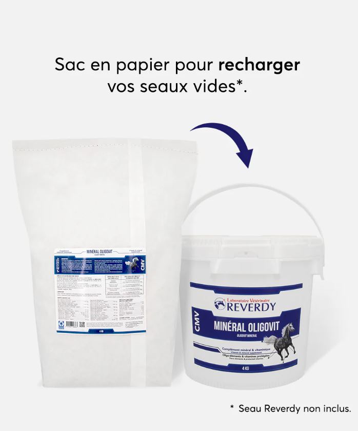 REVERDY - Recharge Minéral Oligovit 4Kg – Image 3