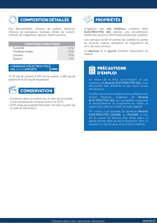 REVERDY - Complément Réhydratant "Électrolytes Gel" x3 – Image 4