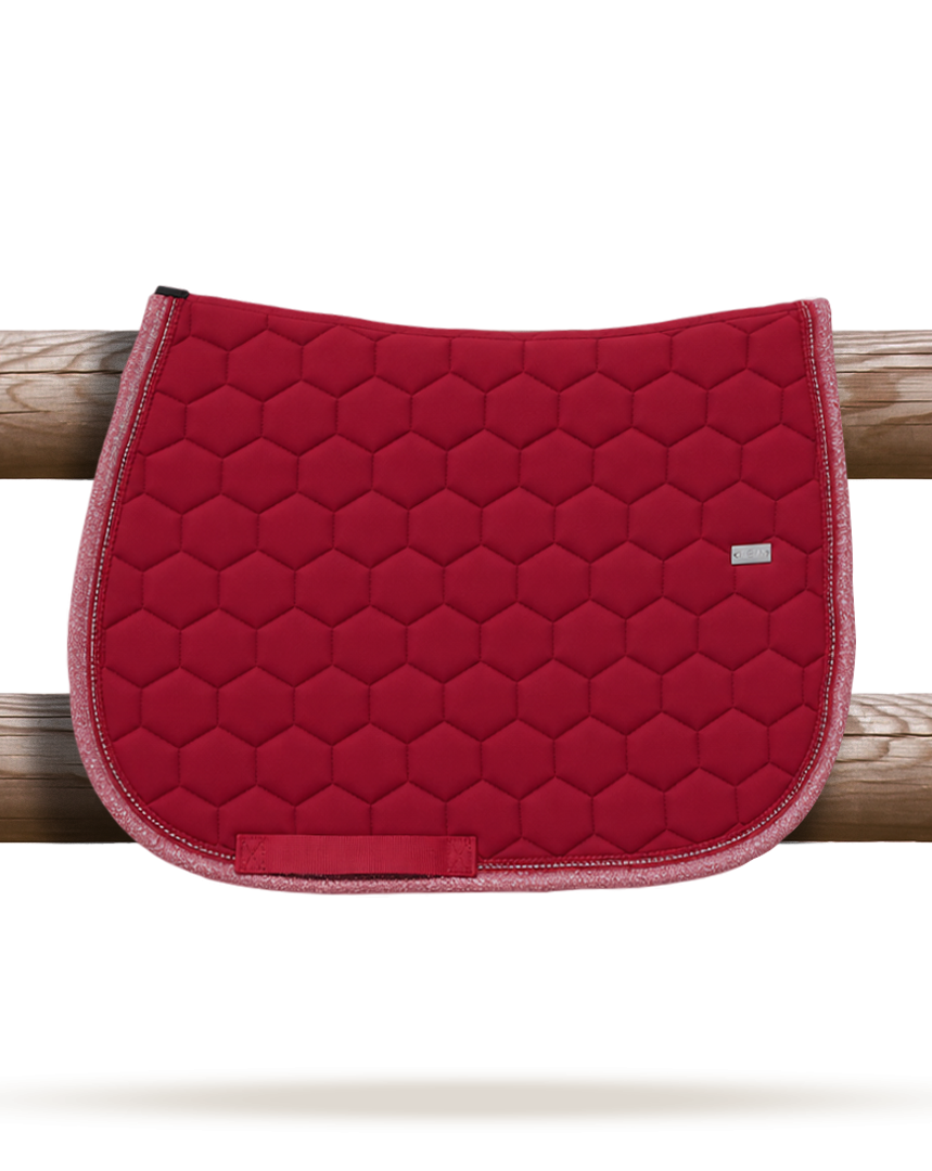 GEM - Tapis de selle "Atlas" Cerise