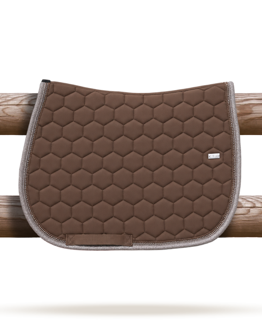 GEM - Tapis de selle "Atlas" Brownie