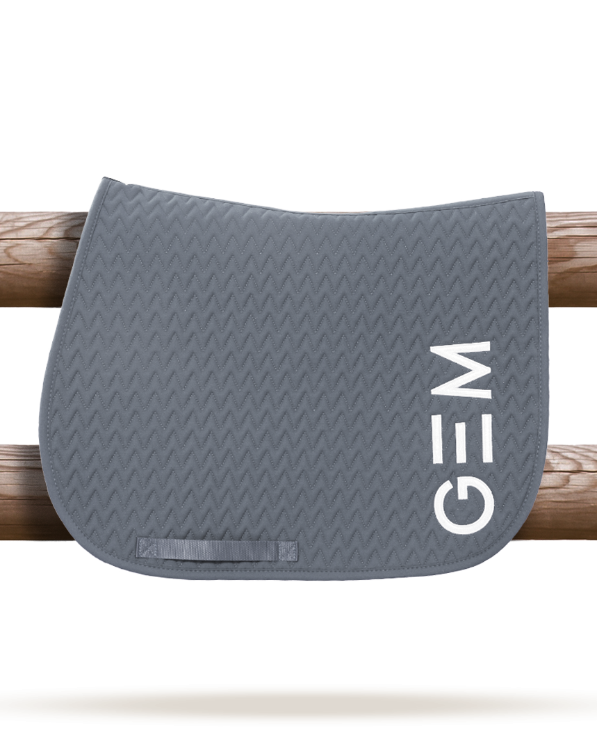 GEM - Tapis de selle "TEN" Smoke