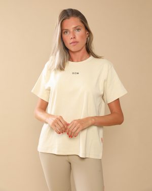 GEM - T-shirt "Éclair" Beige/Léopard