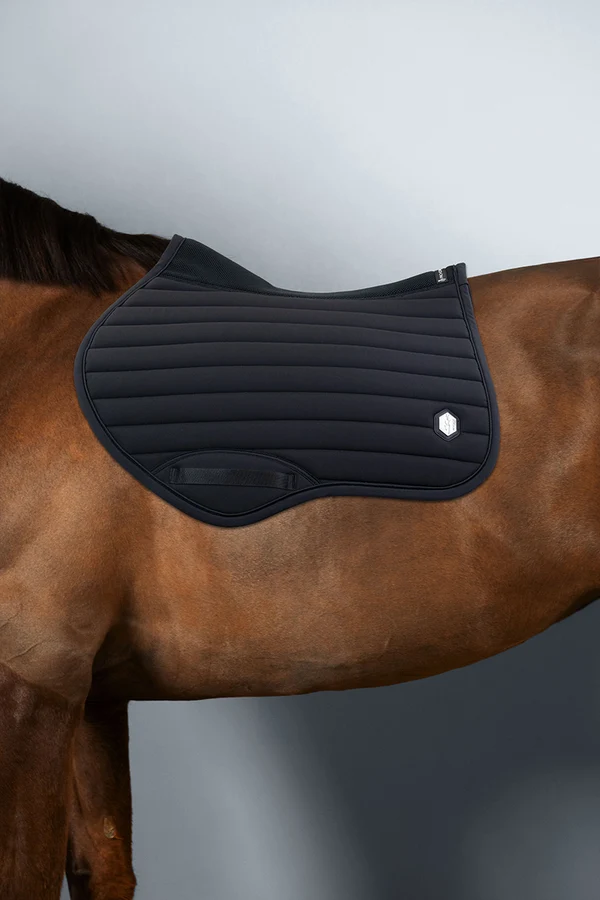 PRO-CONFORT - Tapis de selle amortissant Latex "Donatello" Noir