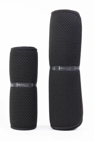 PRO-CONFORT - Set de 4 sous bandages 3D Mesh Velours "Pilmi" Noir