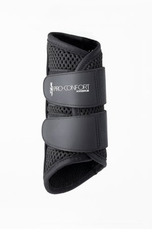PRO-CONFORT - Guêtres souple 3D Mesh Velours "Tolede" Noir
